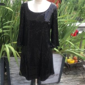 White House black market sequin dress